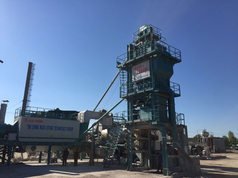 Xitong mobile mixing plant wins praise in Europe