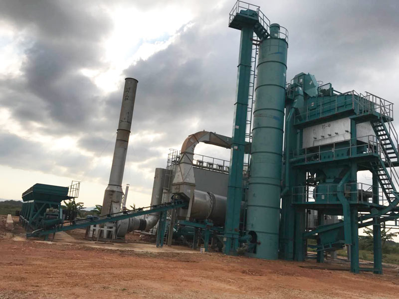 Xitong asphalt plant successfully completed the installation and acceptance in Congo (DRC)